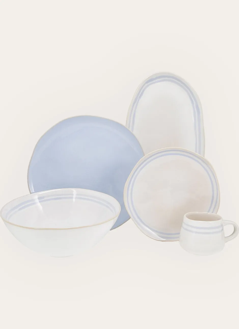 ASSIETTE DE PRÉSENTATION CIEL BLEU