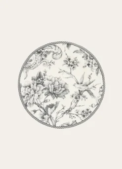 ASSIETTE À DESSERT EN GRÈS ADELAÏDE GRIS