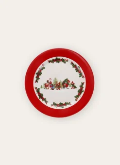 ASSIETTE À DESSERT EN PORCELAINE ESPRIT FÉERIQUE MULTICOLORE