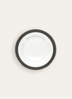 ASSIETTE À DESSERT EN PORCELAINE SONGE Noir