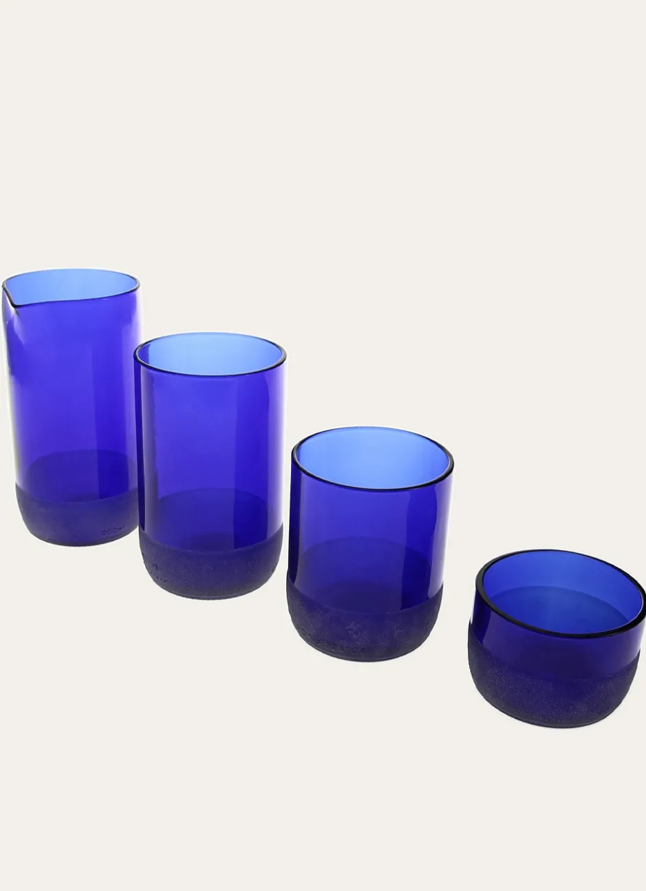 BOÎTE DE 6 VERRES HAUTS MARINE