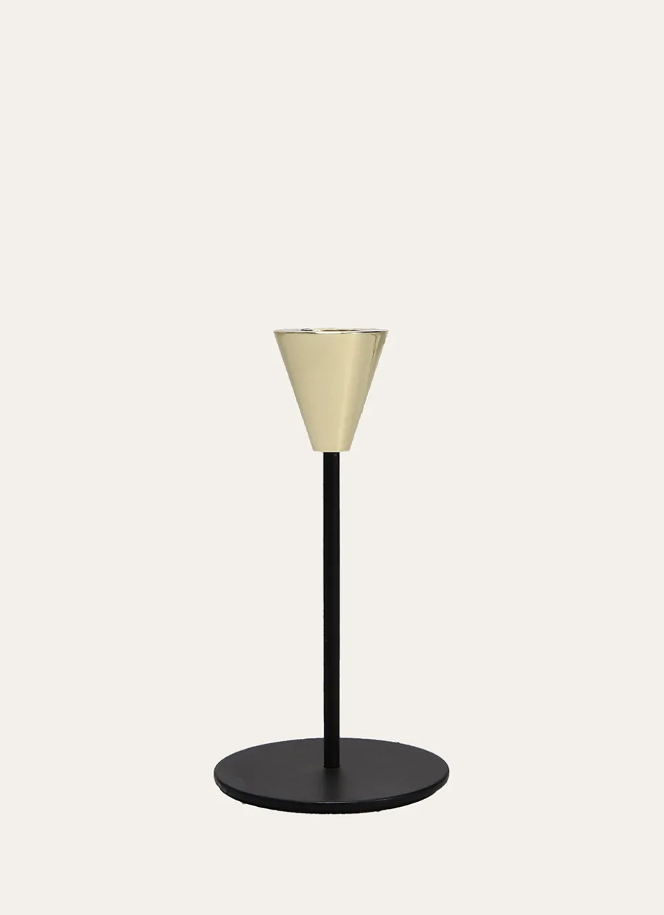 BOUGEOIR MÉTAL Noir