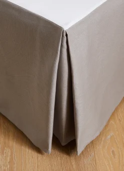 CACHE-SOMMIER PLI CREUX EN COTON NATUREL