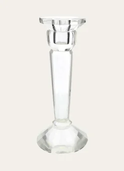 CHANDELIER EN VERRE EFFET CRISTAL TRANSPARENT