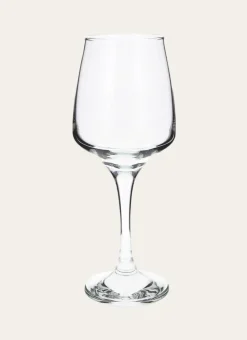 COFFRET DE 6 VERRES À PIED FORME TRAPÈZE TRANSPARENT