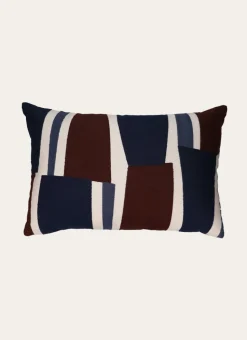 COUSSIN BRODÉ CHAINETTE CORENTIN MULTICOLORE