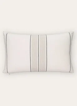 COUSSIN ÉCRU À RAYURES ECRU/BEIGE