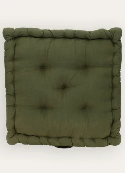 COUSSIN DE SOL EN COTON KAKI
