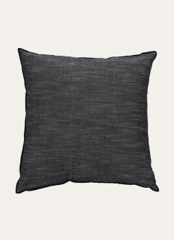 COUSSIN EN COTON FINITION BOURDON Noir