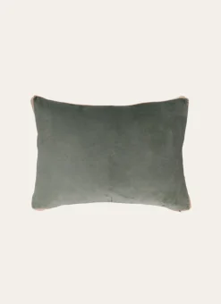 COUSSIN EN VELOURS RANG vert