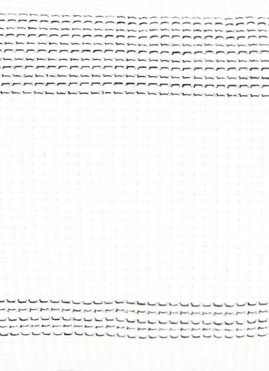 COUSSIN TISSÉ AVEC CARREAUX PLACÉS BLANC / NOIR