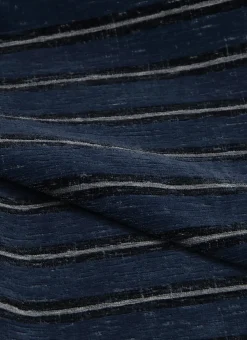 COUSSIN VELOURS RAYÉ COPA MARINE