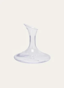 DÉCANTEUR EN VERRE TRANSPARENT