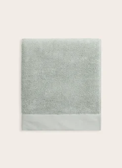 DRAP DE BAIN COTON MOELLEUX ZÉRO TORSION VERT TILLEUL