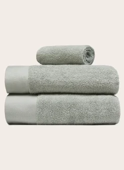 DRAP DE BAIN COTON MOELLEUX ZÉRO TORSION VERT TILLEUL