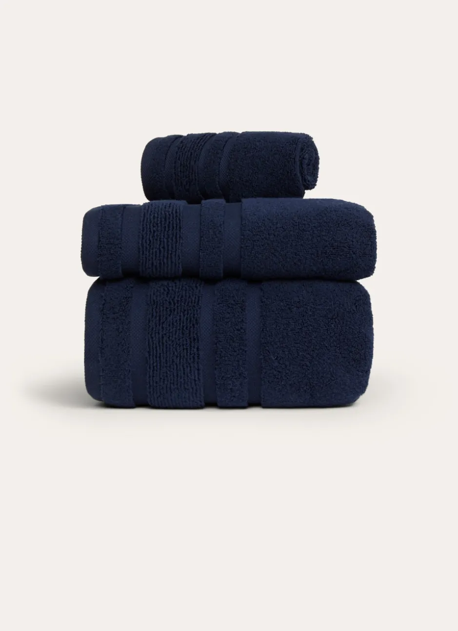 DRAP DE BAIN MOELLEUX LITEAU RAFFINÉ ROSE