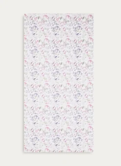 DRAP DE DOUCHE EN EN VELOURS IMPRIMÉ MULTICOLORE