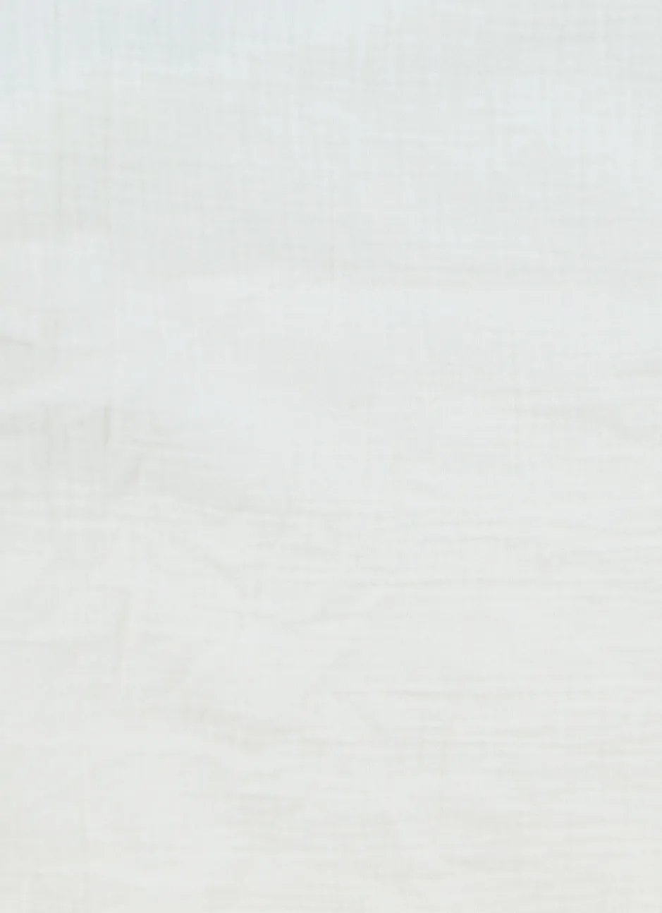 DRAP HOUSSE BÉBÉ EN GAZE DE COTON LAIT