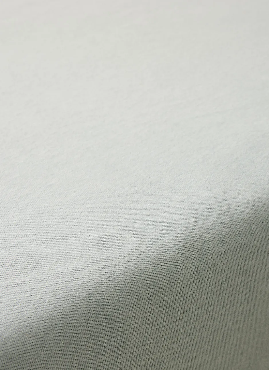 DRAP HOUSSE BÉBÉ EN JERSEY DE COTON BIO VERT