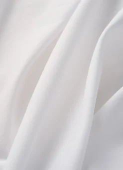 DRAP HOUSSE EN COTON BLANC