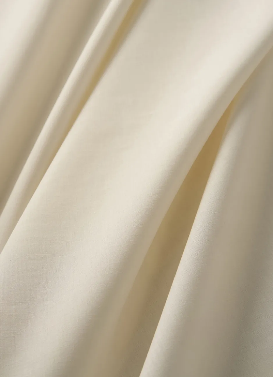 DRAP HOUSSE EN COTON ECRU
