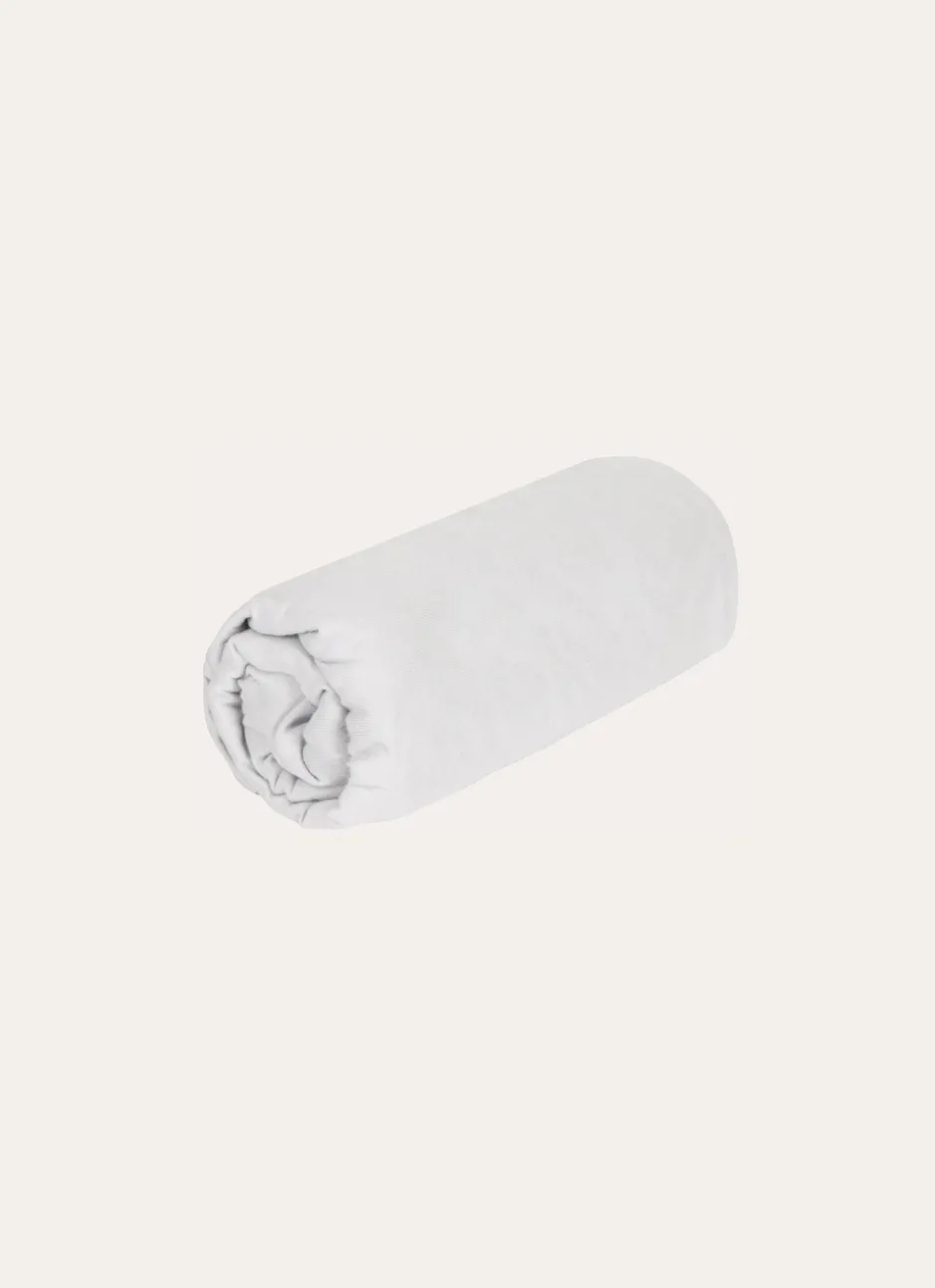 DRAP HOUSSE ENFANT EN JERSEY DE COTON BIO GRIS