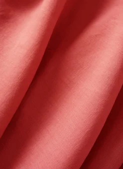 DRAP HOUSSE EN LIN LAVÉ UNI 165GR MARSALA