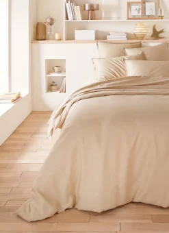 DRAP HOUSSE EN SATIN DE COTON UNI MORDORE