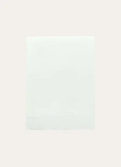 DRAP PLAT UNI EN COTON BLANC