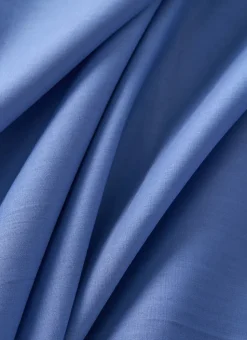 DRAP PLAT UNI EN COTON OCEAN