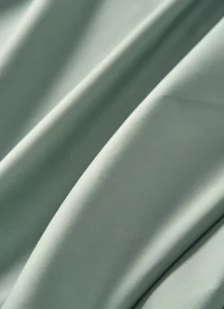 DRAP PLAT UNI EN PERCALE DE COTON vert