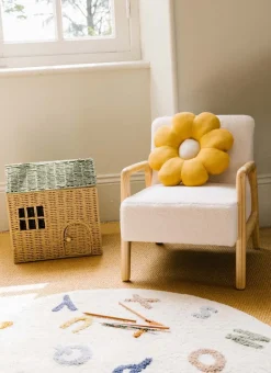 FAUTEUIL EN BOUCLETTE TOUTE DOUCE BLANC