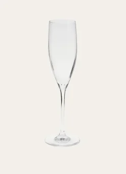 FLUTE EN VERRE TRANSPARENT