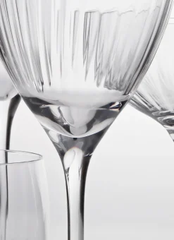 FLUTE EN VERRE TRANSPARENT