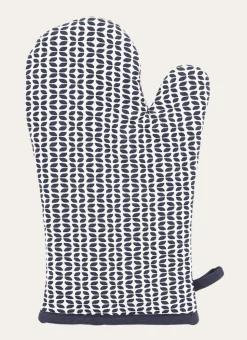 GANT DE CUISINE EN COTON IMPRIMÉ MINI MOTIFS MARINE