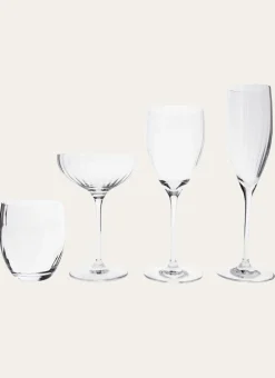 GOBELET BAS EN VERRE TRANSPARENT