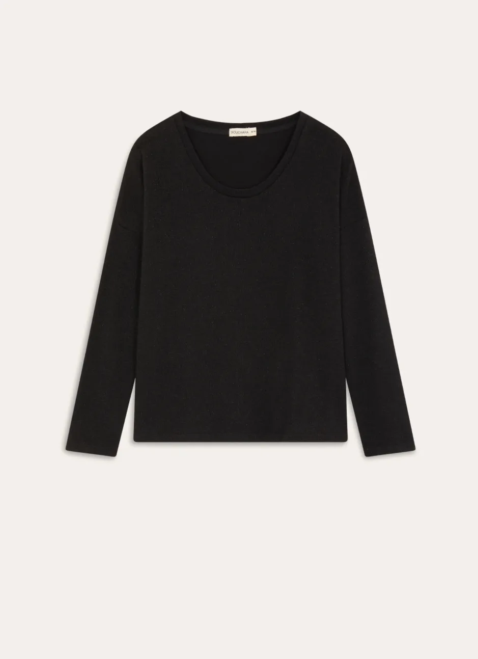 HAUT DE PYJAMA MANCHE LONGUE Noir
