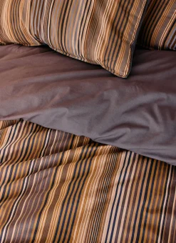 HOUSSE DE COUETTE ETNA BRUN / BRONZE