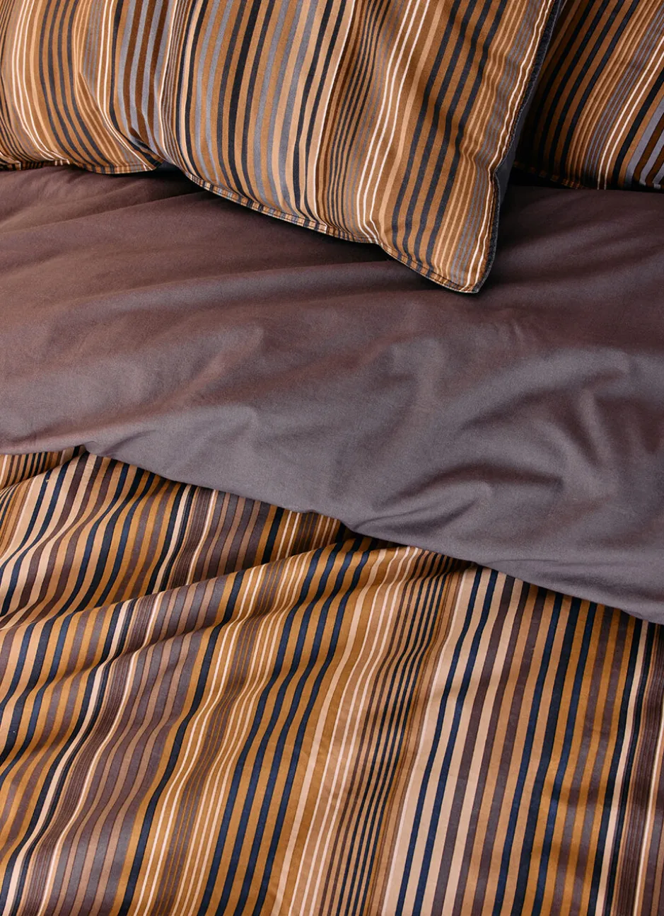 HOUSSE DE COUETTE ETNA BRUN / BRONZE