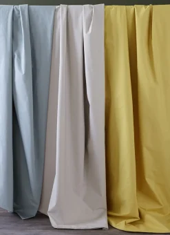 HOUSSE DE COUETTE UNIE EN PERCALE DE COTON SABLE