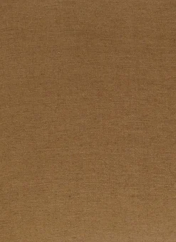 HOUSSE DE COUSSIN EN LIN LAVÉ MARRON