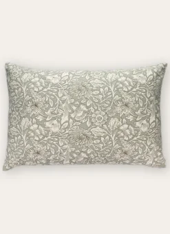 HOUSSE DE COUSSIN IMPRIMÉ FLORAL EN COTON MOUSSE
