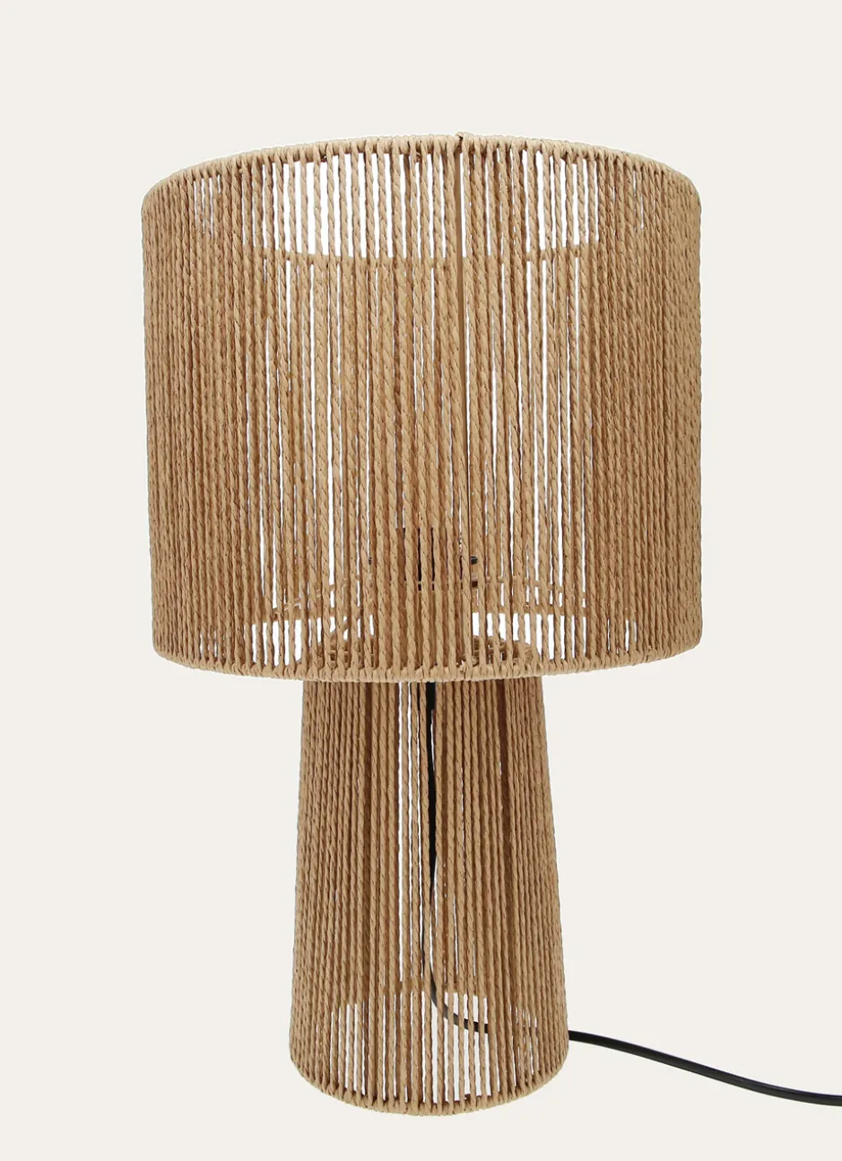 LAMPE À POSER EN CORDE NATURELLE NATUREL