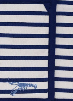 LOT GANT ET MANIQUE AVEC HOMARD BLEU