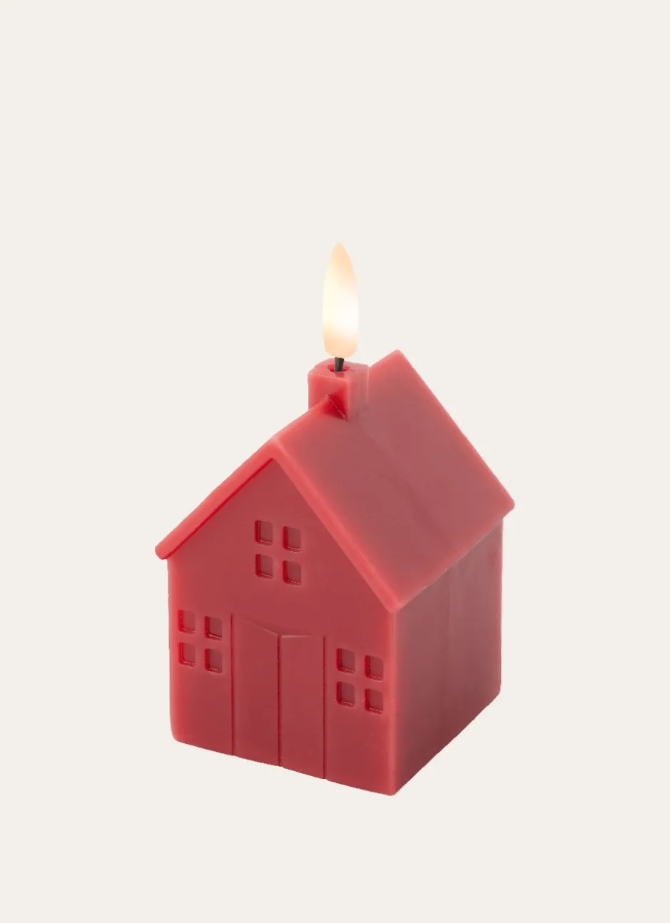 MAISON BOUGIE DE CIRE ROUGE