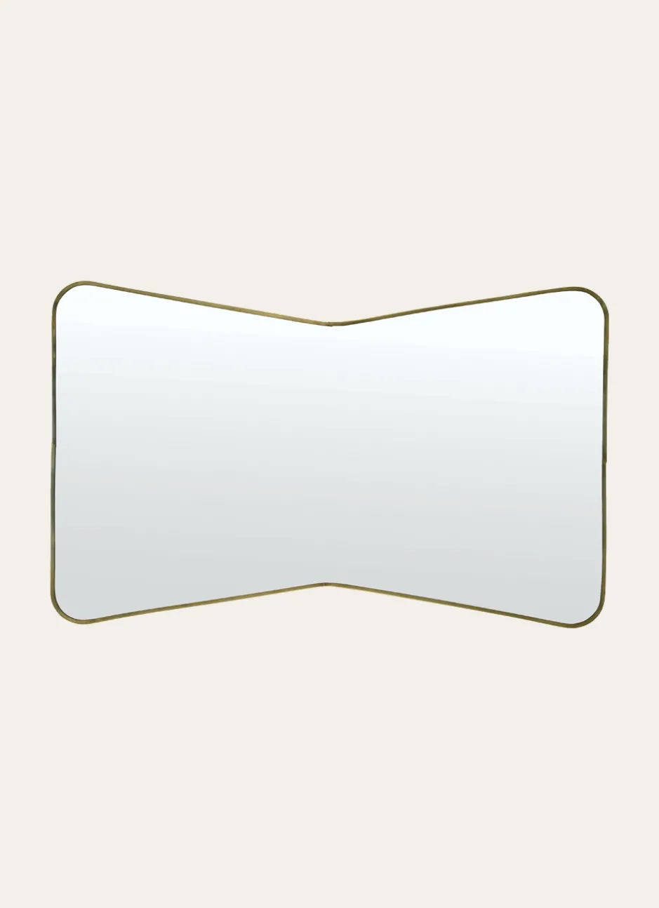 MIROIR A SUSPENDRE DORE