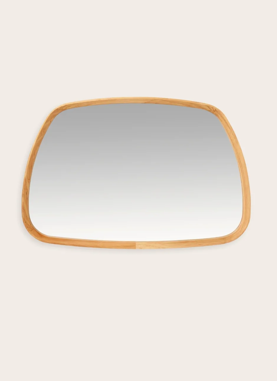 MIROIR BOIS NORDIQUE BEIGE