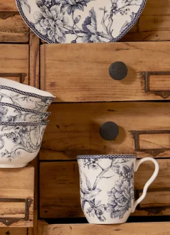 MUG EN GRÈS ADELAÏDE MARINE