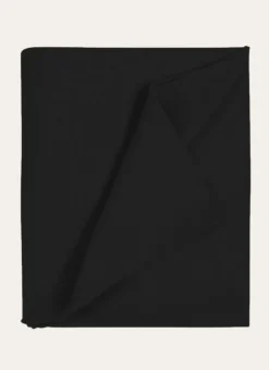 NAPPE COTON ET LIN FINITION BOURDON GRAND FORMAT NOIR