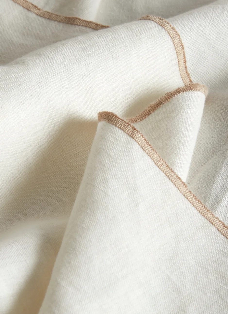 NAPPE COTON LIN FINITION BOURDON LAIT MASTIC